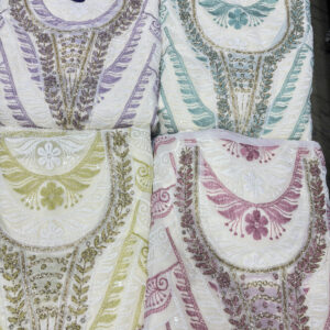 Embroidered Georgette Suit Fabric